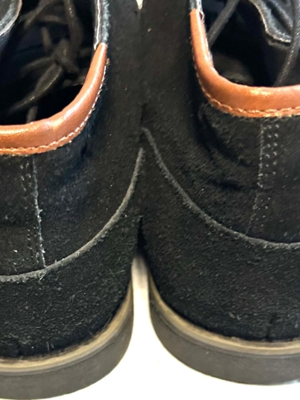 Dr. Scholl's Men's Black Suede Chukka Boots Comfort Ankle Desert Shoes Size 11